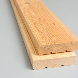 Terrace board made of Siberian larch (grade B)