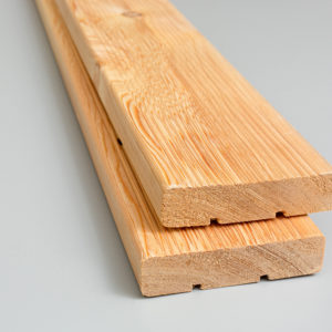 Terrace board made of Siberian larch (grade C)