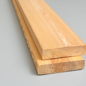 Deck board made of Siberian larch (grade A)